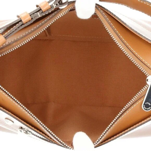 LOUIS VUITTON Brown Leather Shoulder Bag - Picture 6 of 12